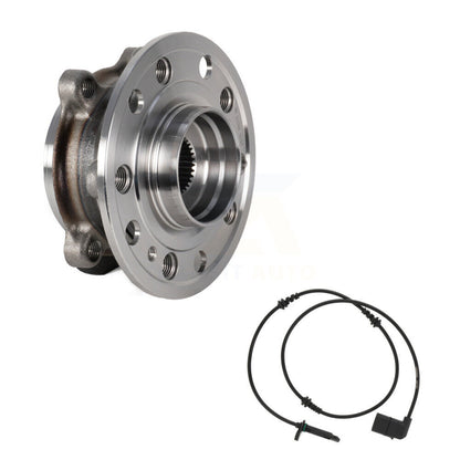Wheel Hub Bearing And ABS Sensor Front Kit For Mercedes-Benz C300 with Harness