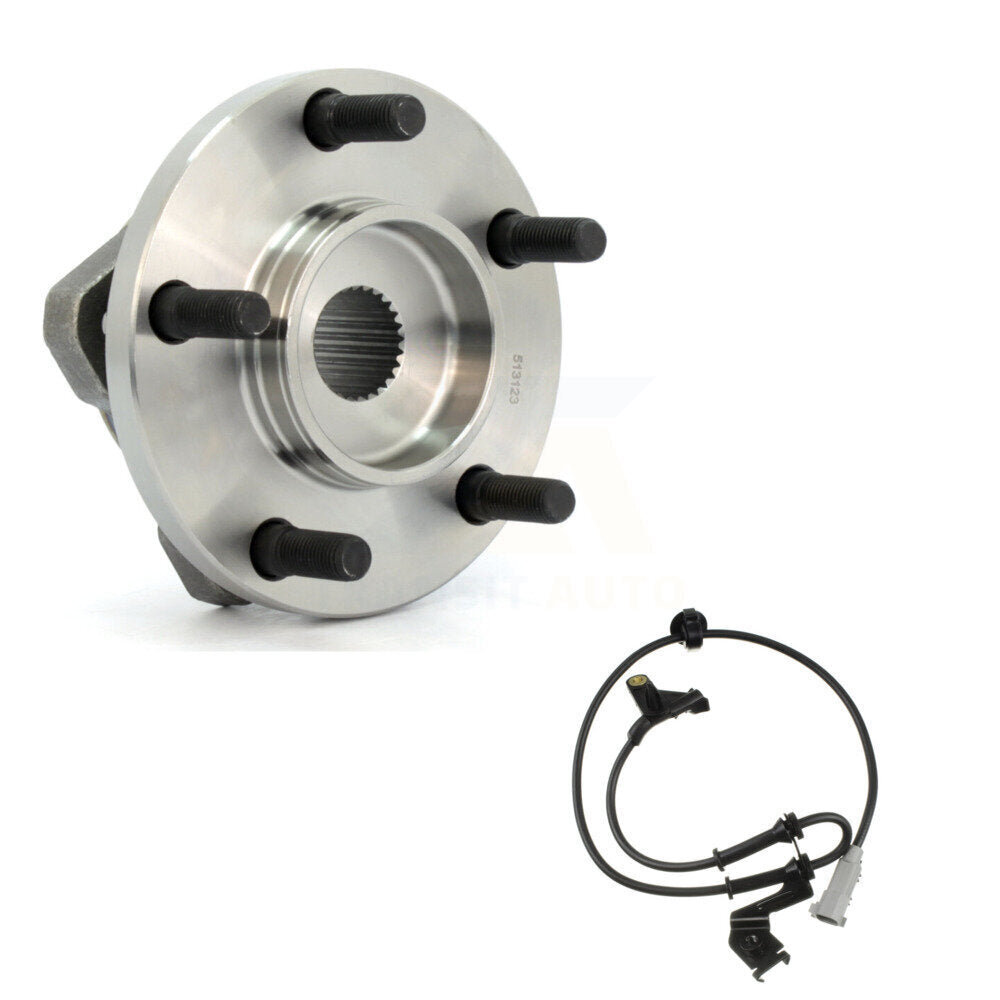 Wheel Hub Bearing & ABS Sensor Front Kit For Dodge Grand Caravan Chrysler Town