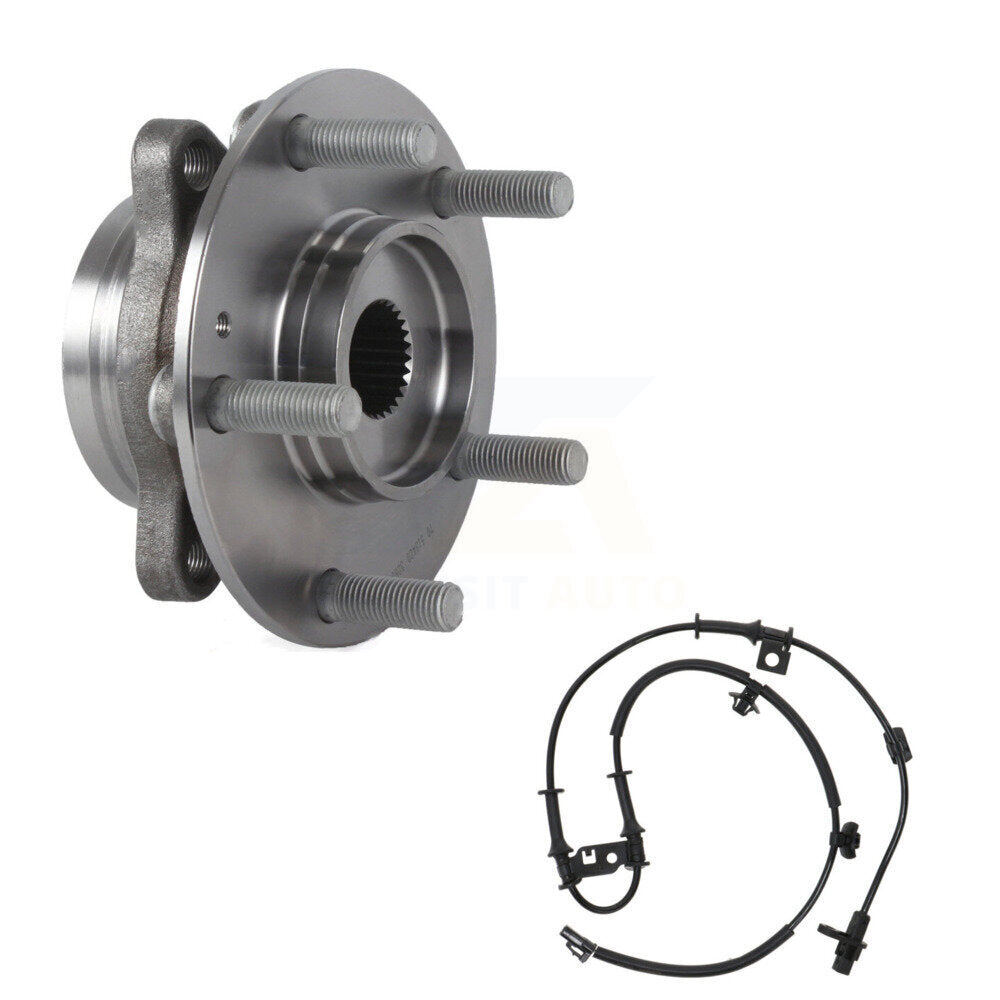 Wheel Hub Bearing Sensor Front Kit For Hyundai Elantra GT 2.0L with 4-Wheel ABS