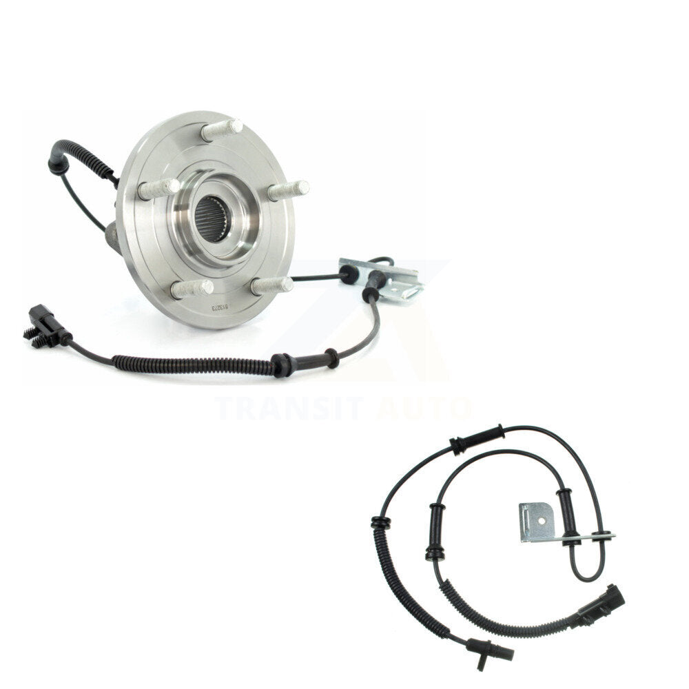 Wheel Hub Bearing And Extra ABS Sensor Front Kit For Chrysler Town & Country