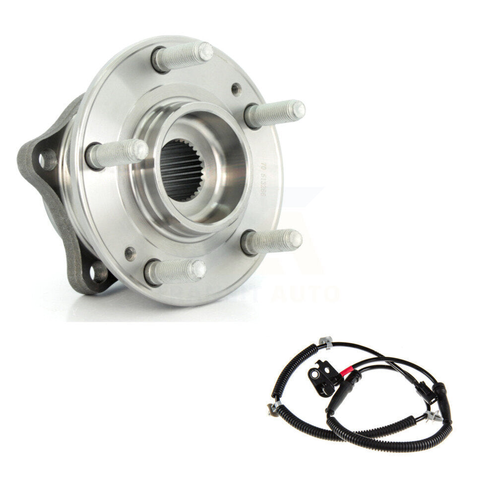 Wheel Hub Bearing & Sensor Front Kit For 2007-2009 Hyundai Santa Fe with Harness