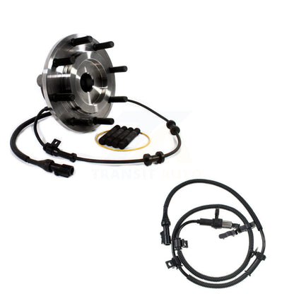 Wheel Hub Bearing And Extra ABS Sensor Front Kit For Ford F-350 Super Duty F-250