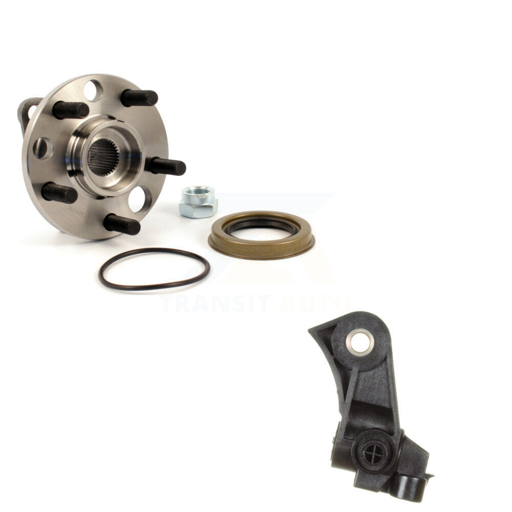 Wheel Hub Bearing ABS Sensor Front Kit For Pontiac Grand Am Chevrolet Oldsmobile