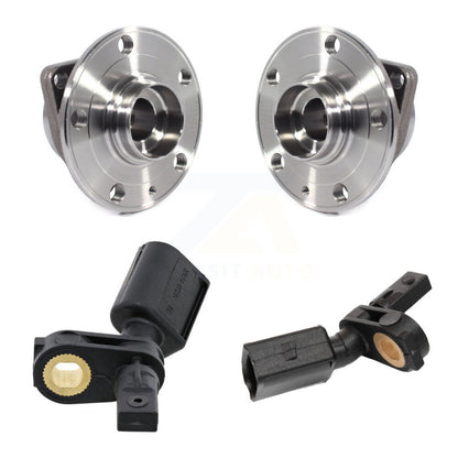 Wheel Hub Bearing Sensor Front Kit For Volkswagen Tiguan Golf Jetta Audi R A3 Q3