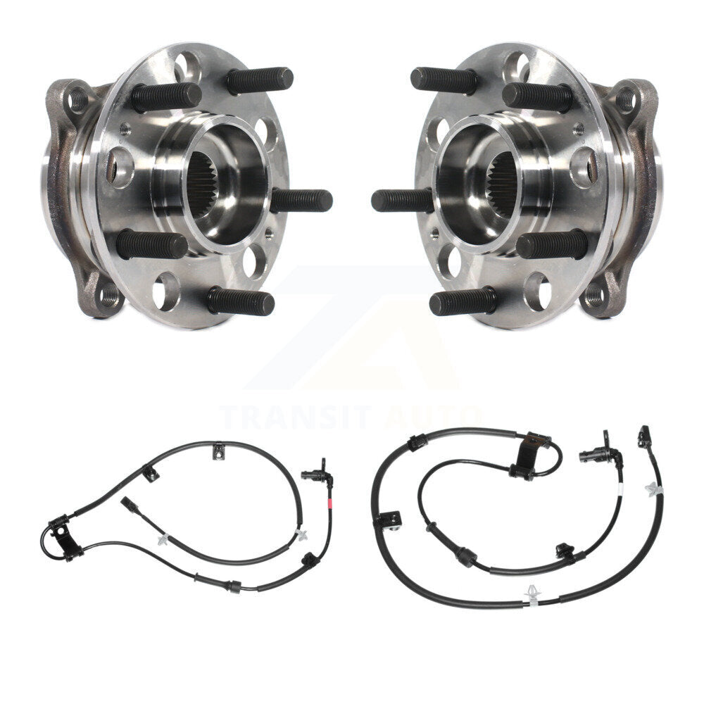 Wheel Hub Bearing And ABS Sensor Front Kit For Hyundai Santa Fe Sport XL