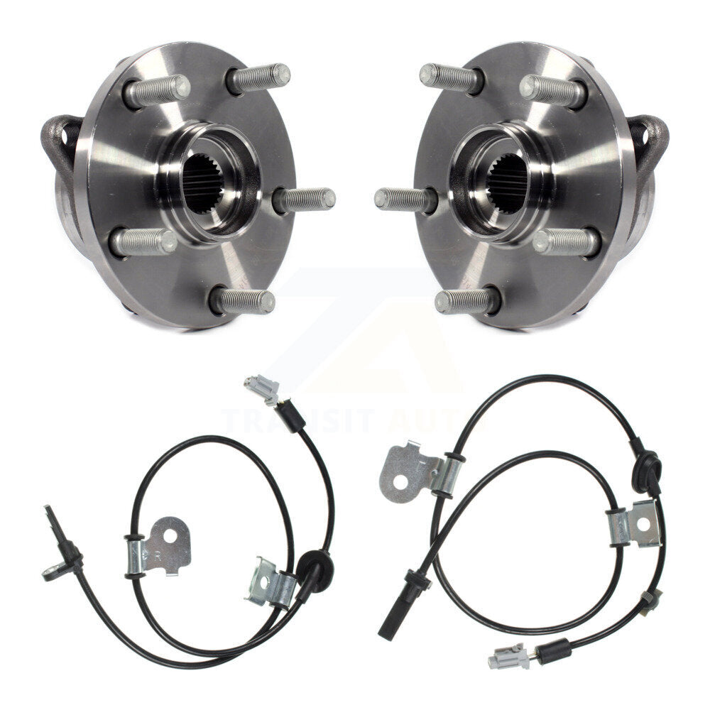 Wheel Hub Bearing And ABS Sensor Front Kit For Subaru Impreza WRX STI