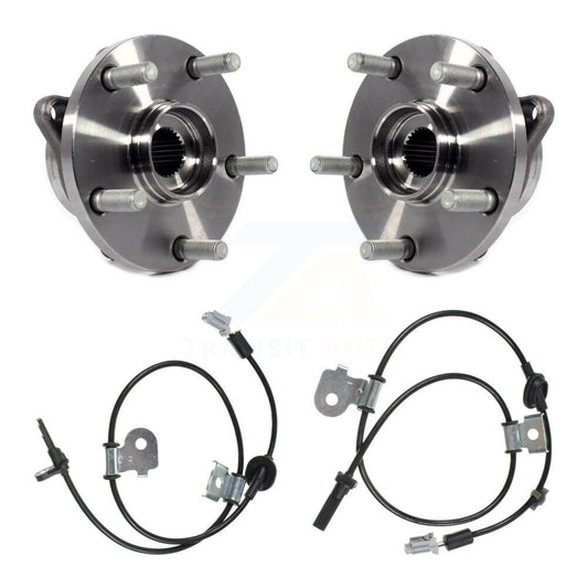 Wheel Hub Bearing And ABS Sensor Front Kit For Subaru Impreza WRX STI