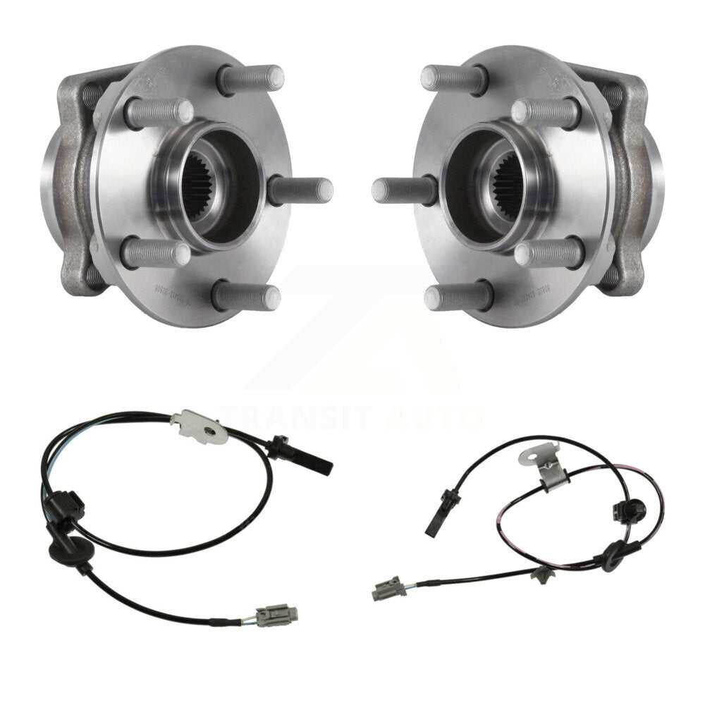 Wheel Hub Bearing ABS Sensor Front Kit For Subaru Forester Impreza Crosstrek XV