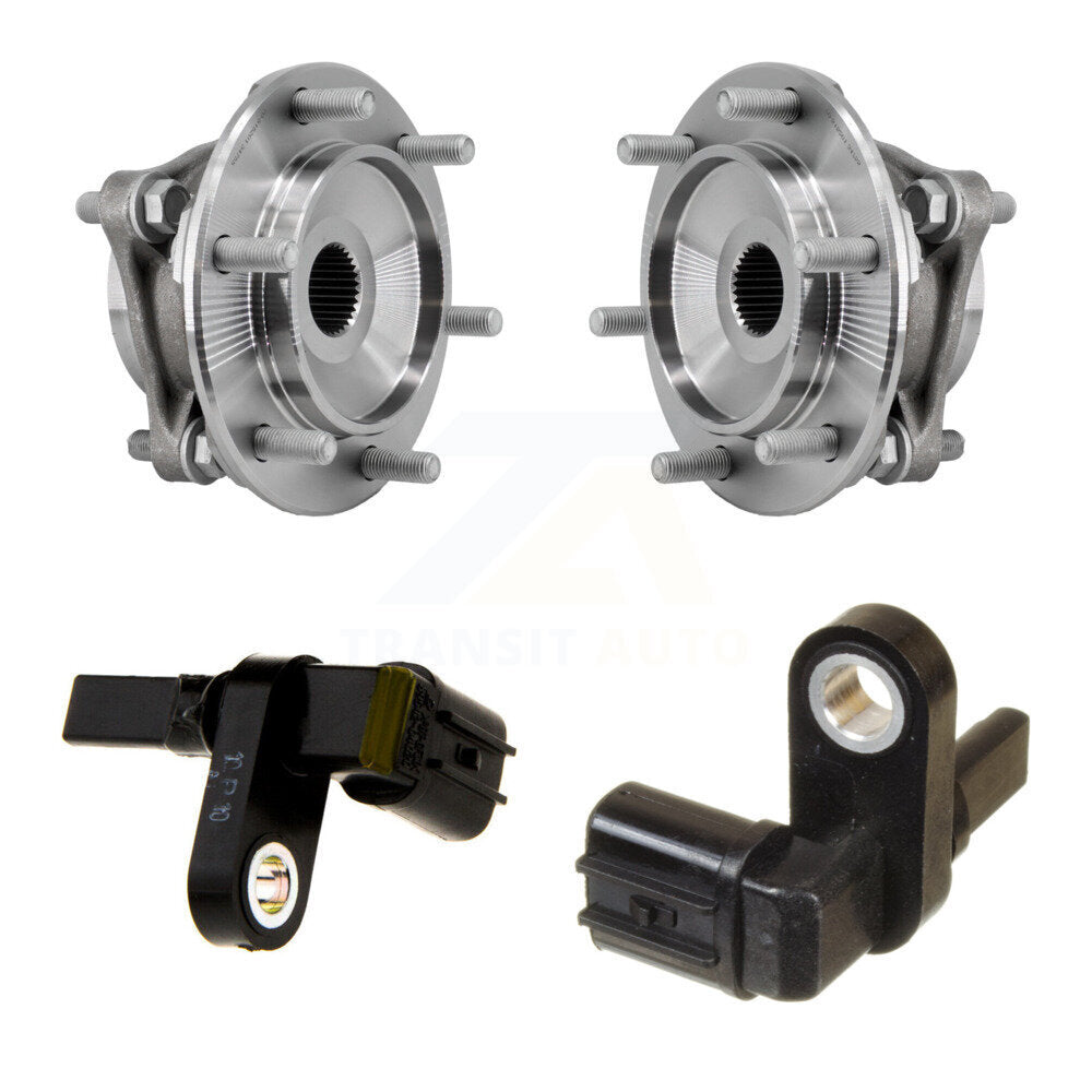 Wheel Hub Bearing & Sensor Front Kit For Toyota Tacoma 4Runner FJ Cruiser Lexus