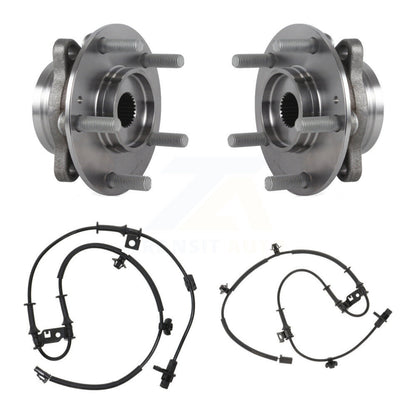 Wheel Hub Bearing Sensor Front Kit For Hyundai Elantra GT 2.0L with 4-Wheel ABS