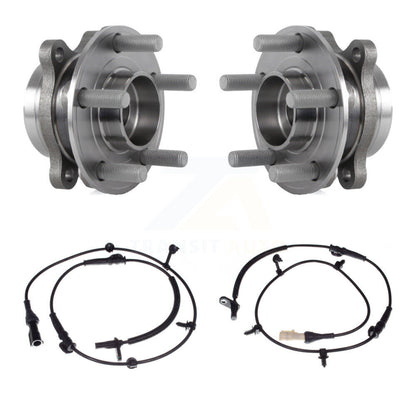 Wheel Hub Bearing Sensor Front Kit For Ford Edge 3.5L/2.0L/2.7L with 4-Wheel ABS