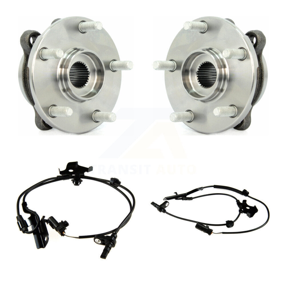 Wheel Hub Bearing & ABS Sensor Front Kit For Scion tC Toyota Mirai with Harness
