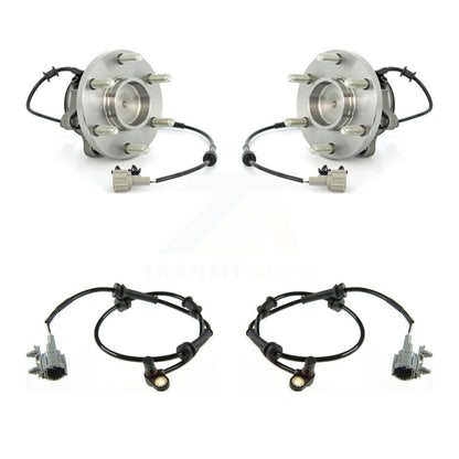 Wheel Hub Bearing & Extra Sensor Front Kit For 09-12 Suzuki Equator with Harness