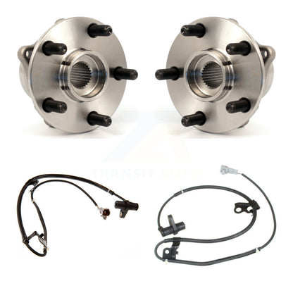 Wheel Hub Bearing Sensor Front Kit For 04-09 Toyota Prius 1.5L with 4-Wheel ABS
