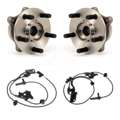 Wheel Hub Bearing And ABS Sensor Front Kit For Toyota Prius Lexus CT200h Plug-In