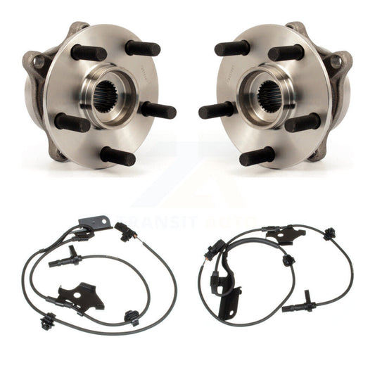 Wheel Hub Bearing And ABS Sensor Front Kit For Toyota Prius Lexus CT200h Plug-In