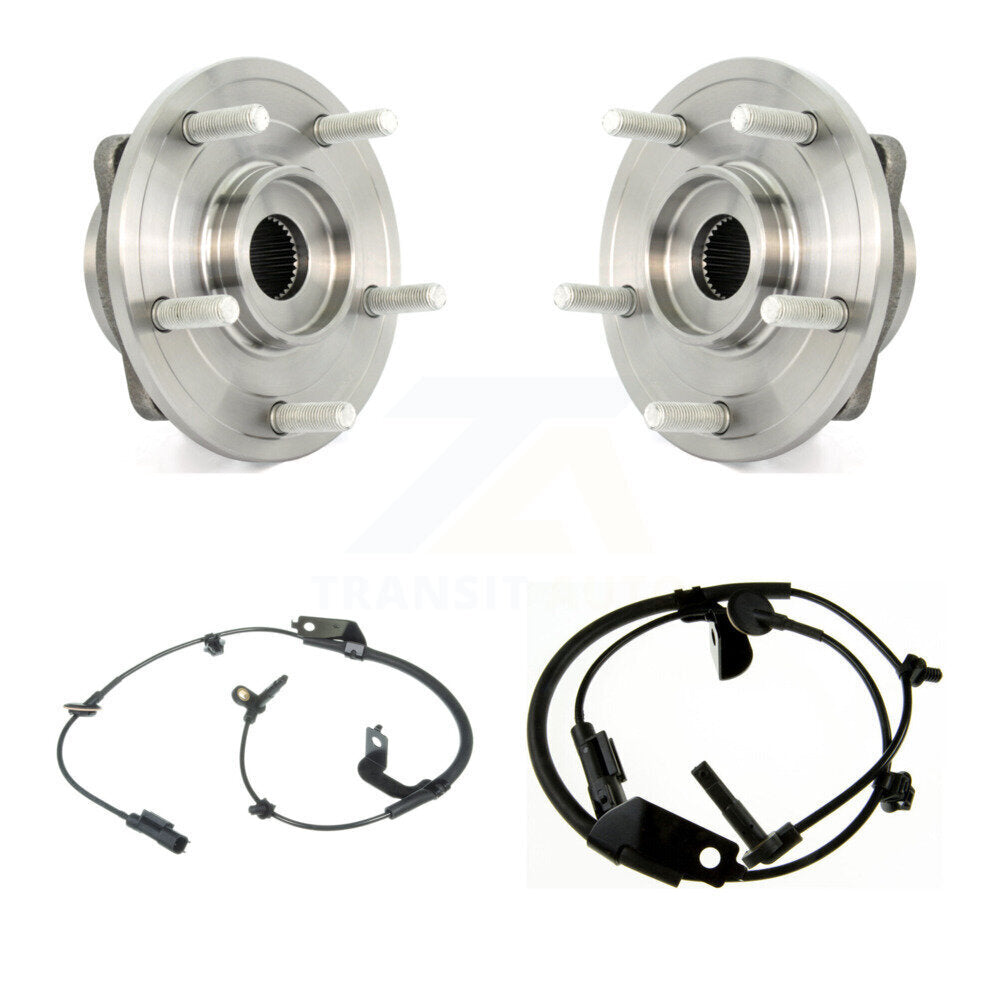 Wheel Hub Bearing And ABS Sensor Front Kit For Dodge Journey