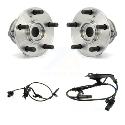 Wheel Hub Bearing & Sensor Front Kit For Honda Pilot Acura MDX ZDX with Harness
