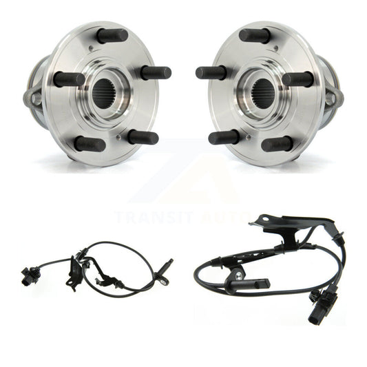 Wheel Hub Bearing & Sensor Front Kit For Honda Pilot Acura MDX ZDX with Harness