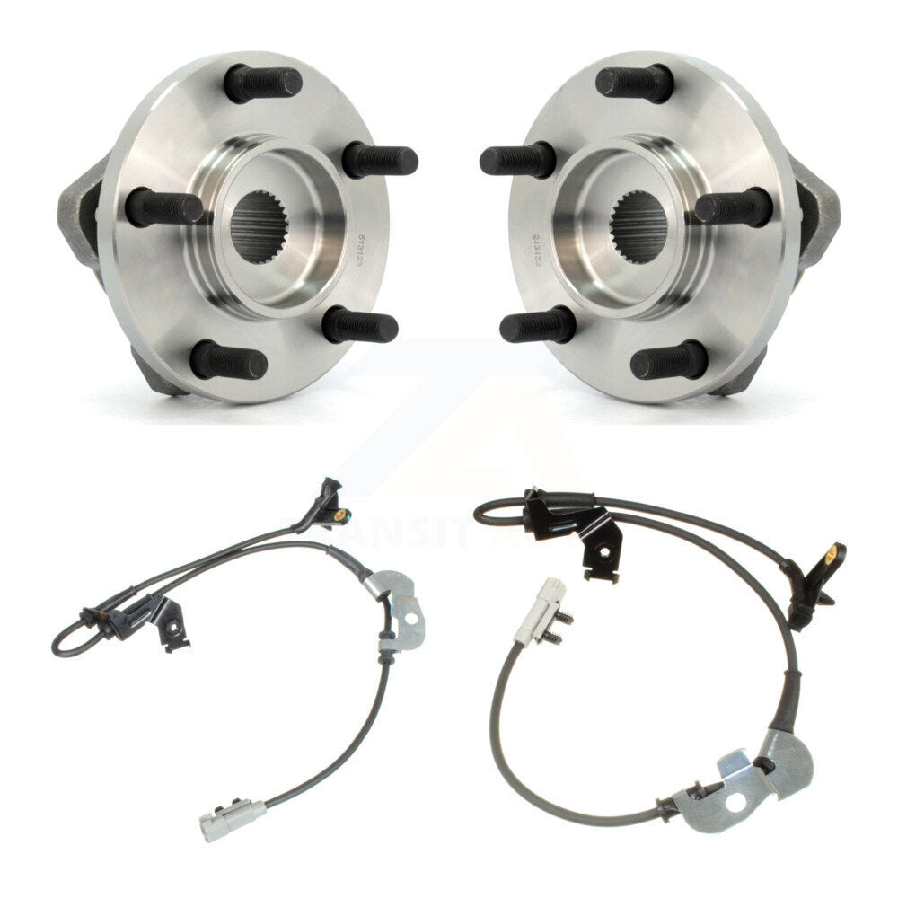 Wheel Hub Bearing & ABS Sensor Front Kit For Dodge Caravan Grand Chrysler Town