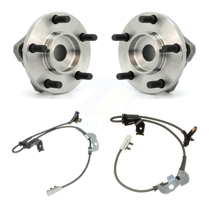 Wheel Hub Bearing & ABS Sensor Front Kit For Dodge Caravan Grand Chrysler Town