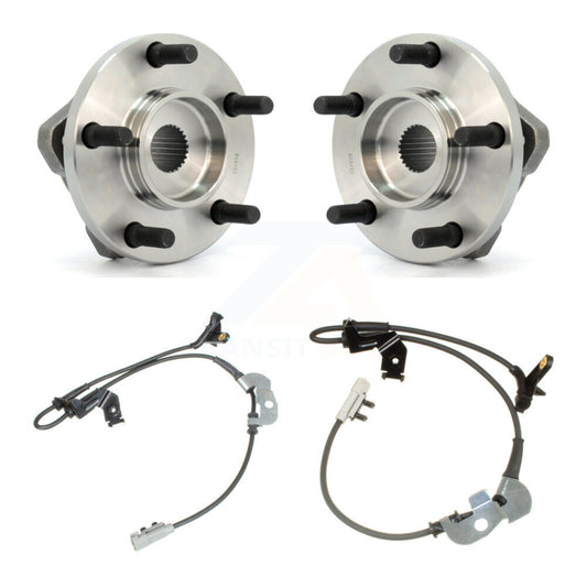 Wheel Hub Bearing & ABS Sensor Front Kit For Dodge Caravan Grand Chrysler Town