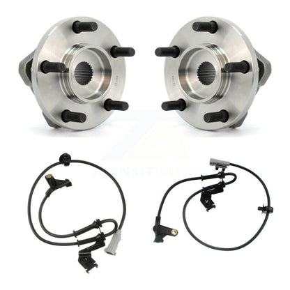 Wheel Hub Bearing & ABS Sensor Front Kit For Dodge Grand Caravan Chrysler Town