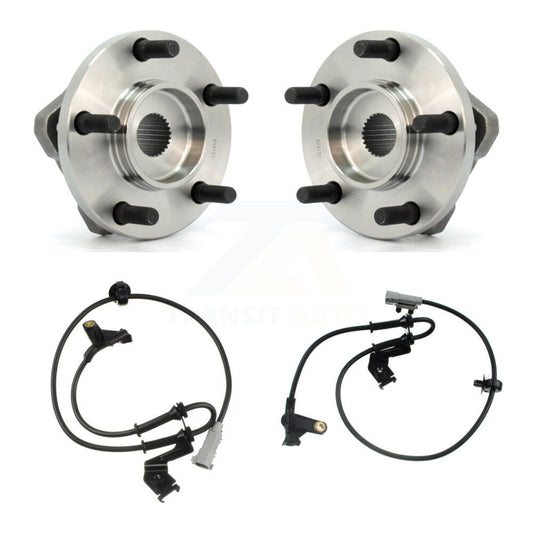 Wheel Hub Bearing & ABS Sensor Front Kit For Dodge Grand Caravan Chrysler Town