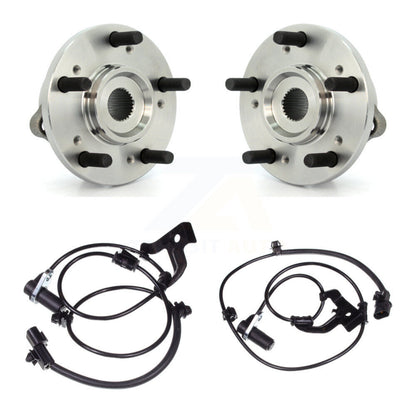 Wheel Hub Bearing Sensor Front Kit For Mitsubishi Endeavor 3.8L with 4-Wheel ABS