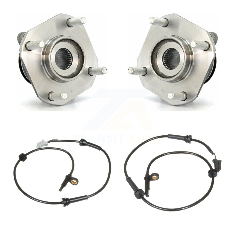 Wheel Hub Bearing And ABS Sensor Front Kit For Nissan Sentra with Harness