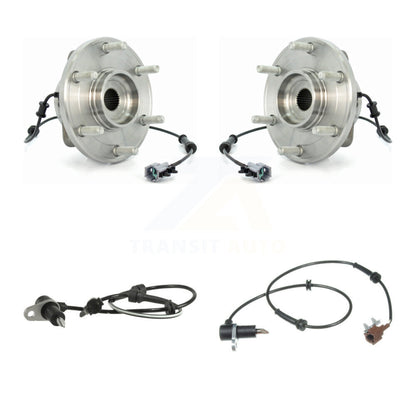 Wheel Hub Bearing And Extra ABS Sensor Front Kit For Nissan Pathfinder