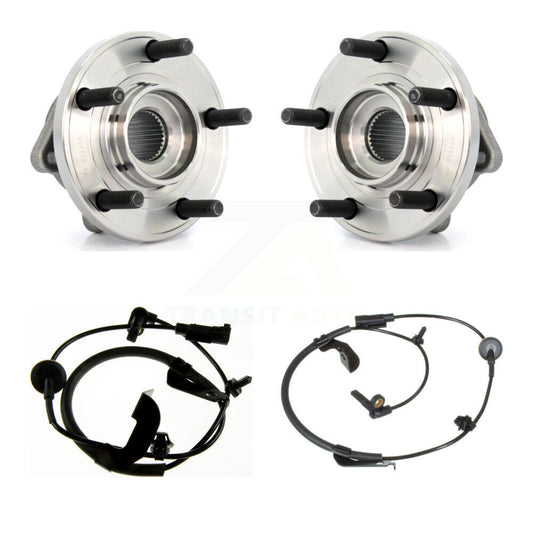 Wheel Hub Bearing And ABS Sensor Front Kit For 2009 Dodge Caliber with Harness