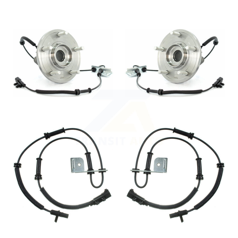 Wheel Hub Bearing And Extra ABS Sensor Front Kit For Chrysler Town & Country