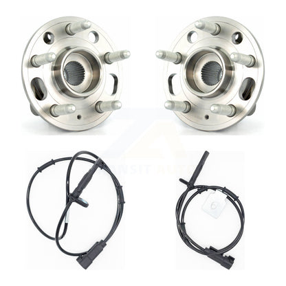 Wheel Hub Bearing And ABS Sensor Front Kit For Chevrolet Equinox GMC Terrain