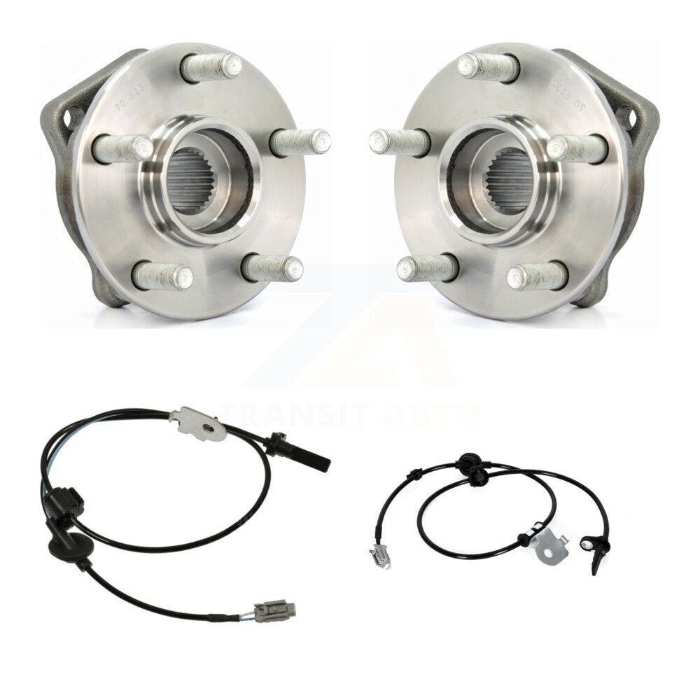 Wheel Hub Bearing And ABS Sensor Front Kit For Subaru Impreza