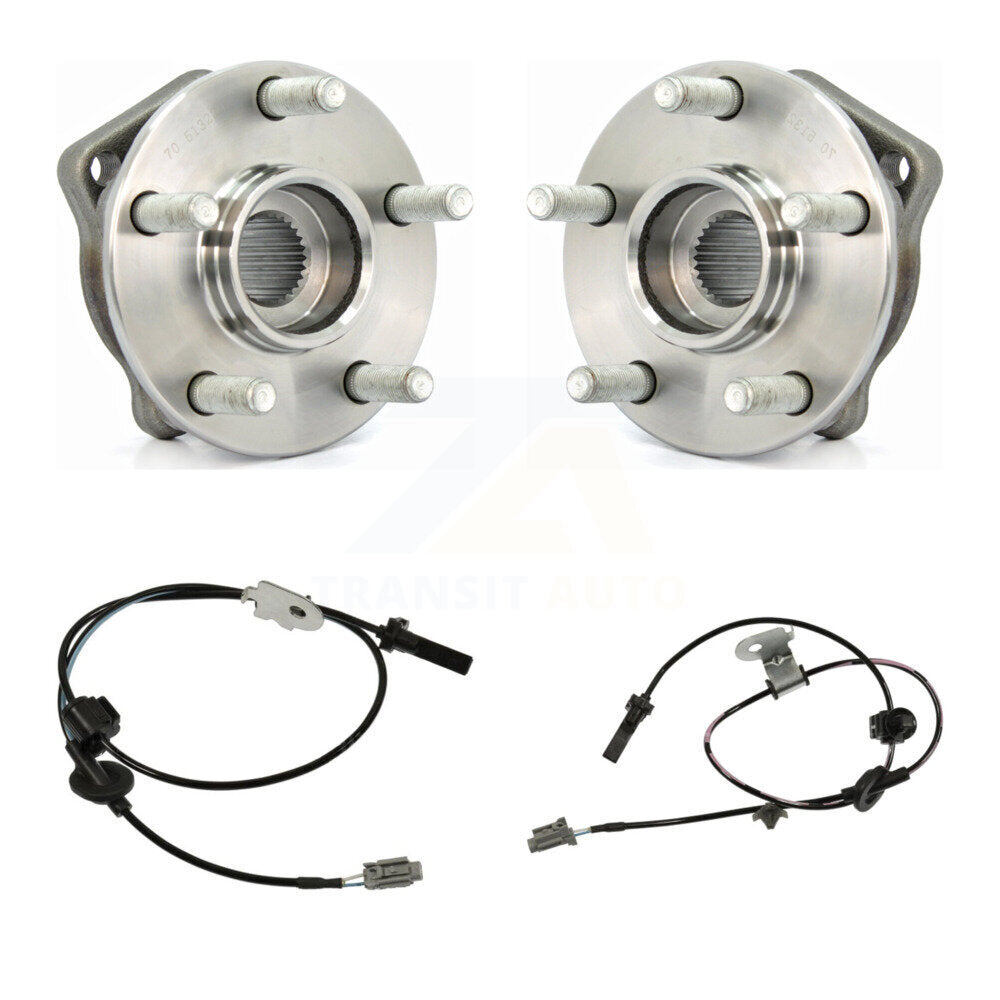 Wheel Hub Bearing And ABS Sensor Front Kit For 2013 Subaru Impreza XV Crosstrek