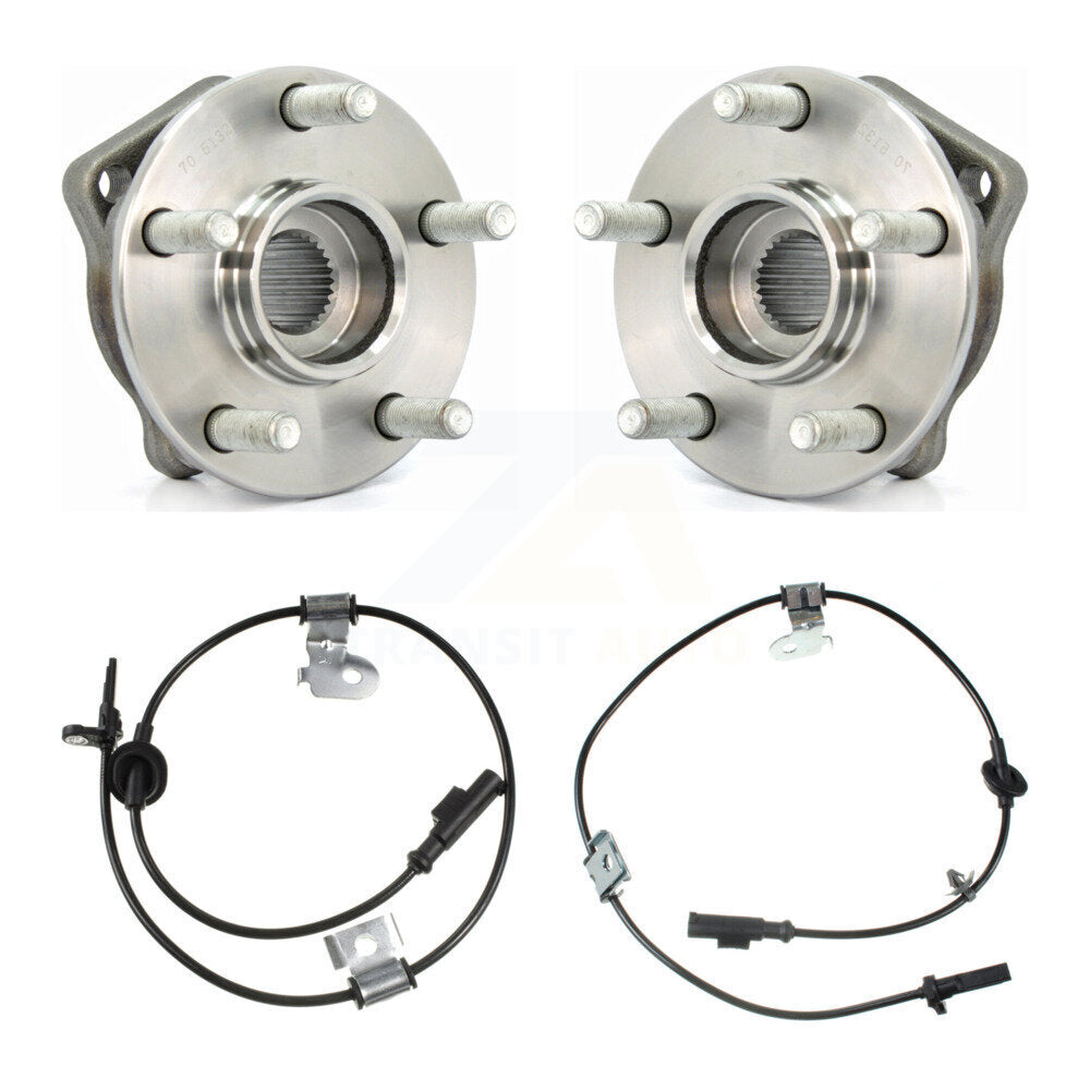 Wheel Hub Bearing And ABS Sensor Front Kit For 2005-2006 Subaru Outback Legacy