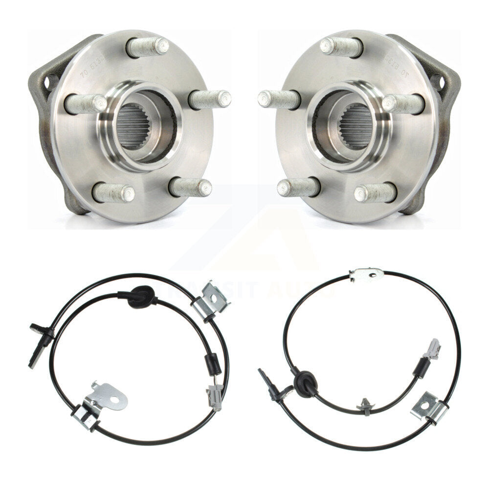 Wheel Hub Bearing And ABS Sensor Front Kit For Subaru Outback Legacy