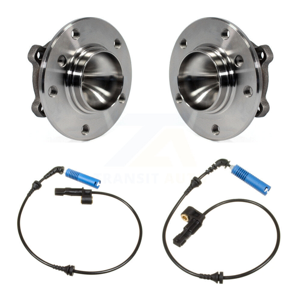 Wheel Hub Bearing And ABS Sensor Front Kit For 2006 BMW 325Ci 330Ci