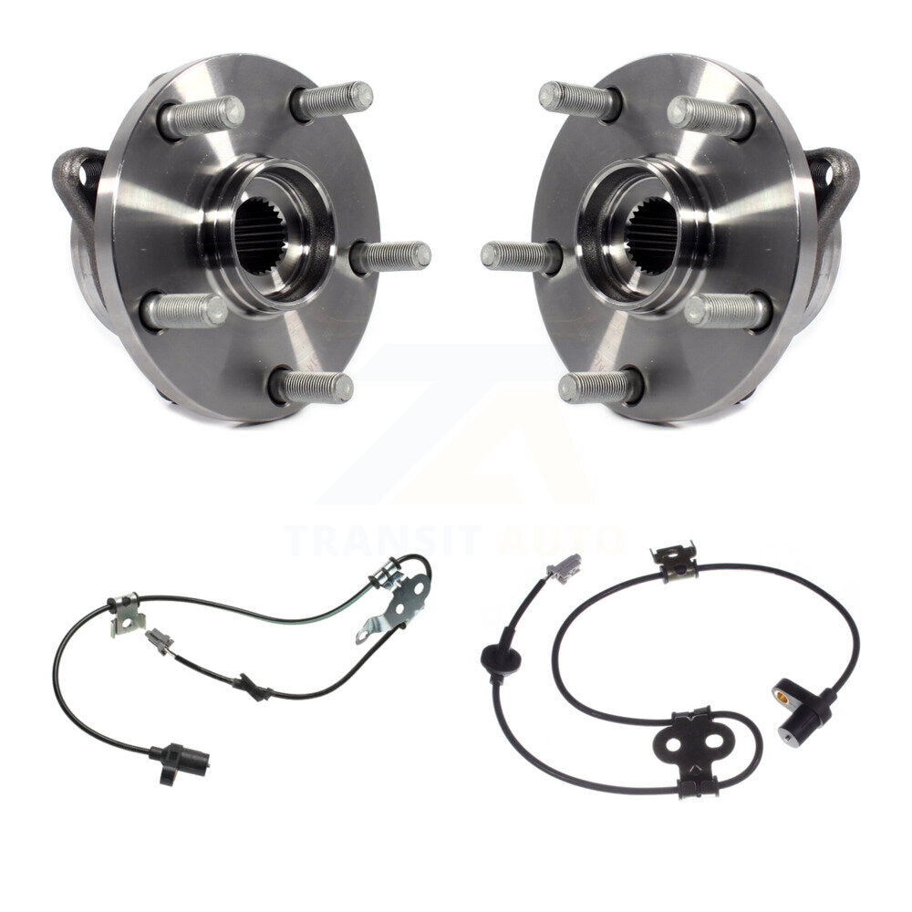Wheel Hub Bearing And ABS Sensor Front Kit For Subaru Impreza