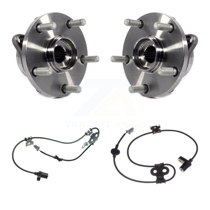 Wheel Hub Bearing And ABS Sensor Front Kit For Subaru Impreza