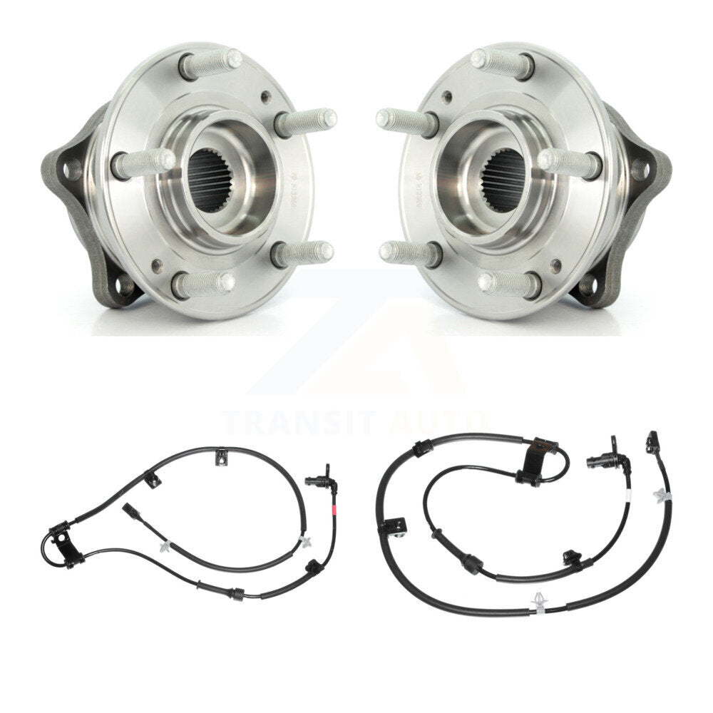 Wheel Hub Bearing ABS Sensor Front Kit For Hyundai Santa Fe Sport Kia Sorento XL