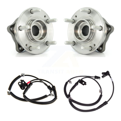 Wheel Hub Bearing & Sensor Front Kit For 2007-2009 Hyundai Santa Fe with Harness