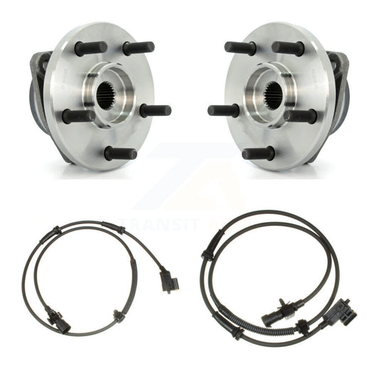 Wheel Hub Bearing & Sensor Front Kit For 99-04 Jeep Grand Cherokee with Harness
