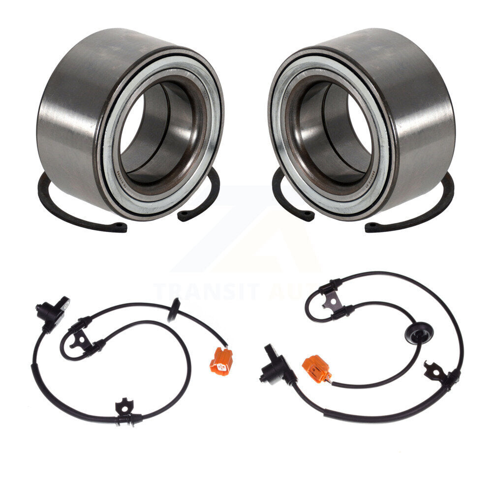 Wheel Bearing & Sensor Front Kit For 2006-2008 Honda Pilot 3.5L with 4-Wheel ABS