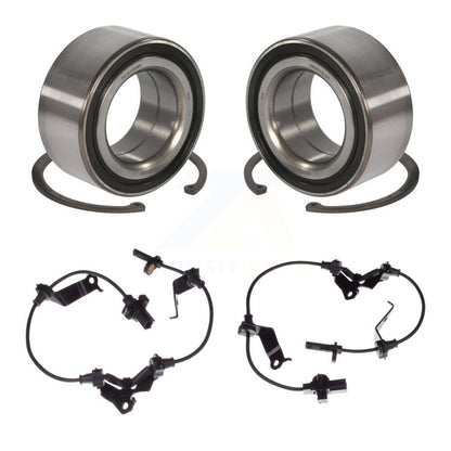 Wheel Bearing Sensor Front Kit For 2009-2014 Acura TL 3.5L/3.7L with 4-Wheel ABS