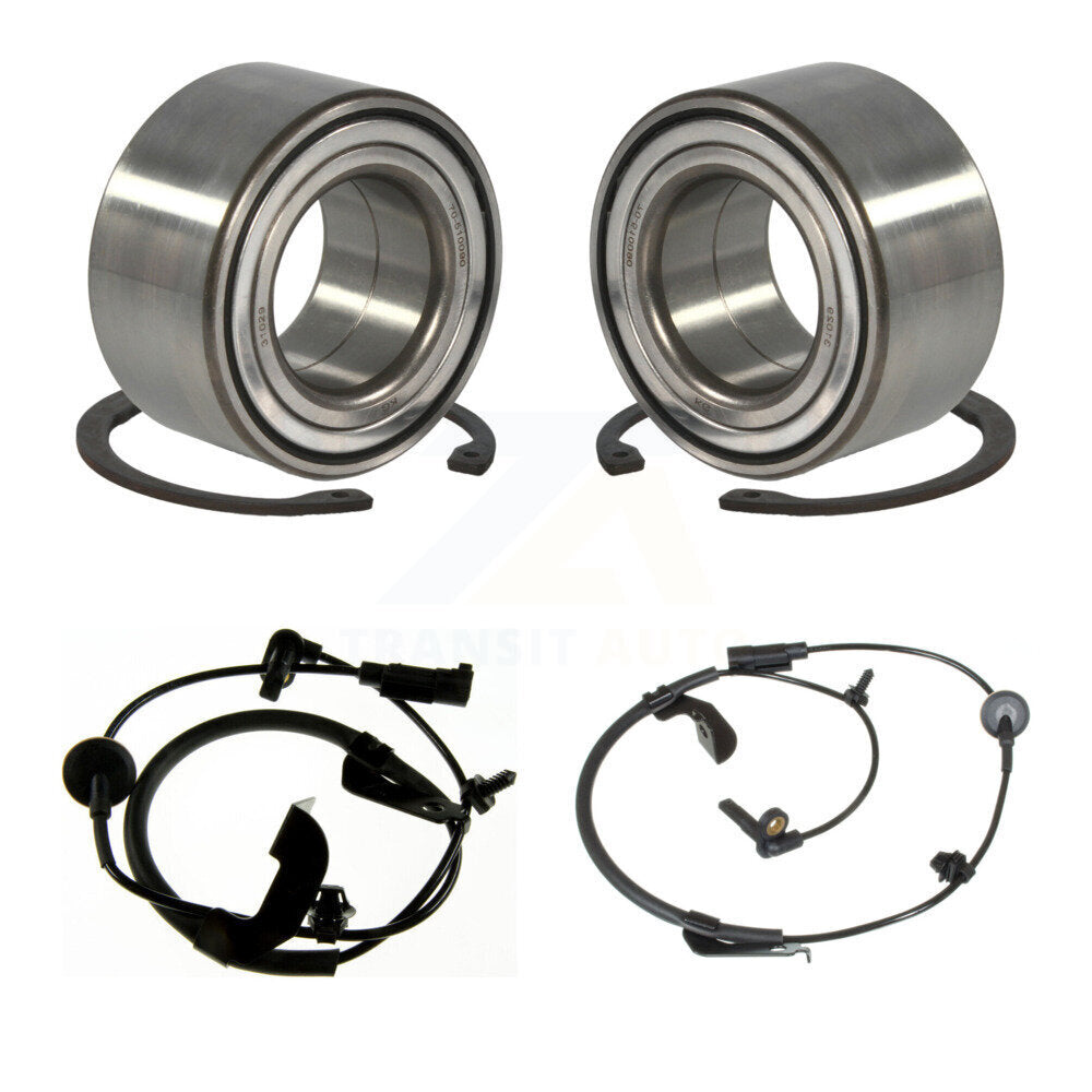Wheel Bearing And ABS Sensor Front Kit For Jeep Patriot Compass Dodge Caliber