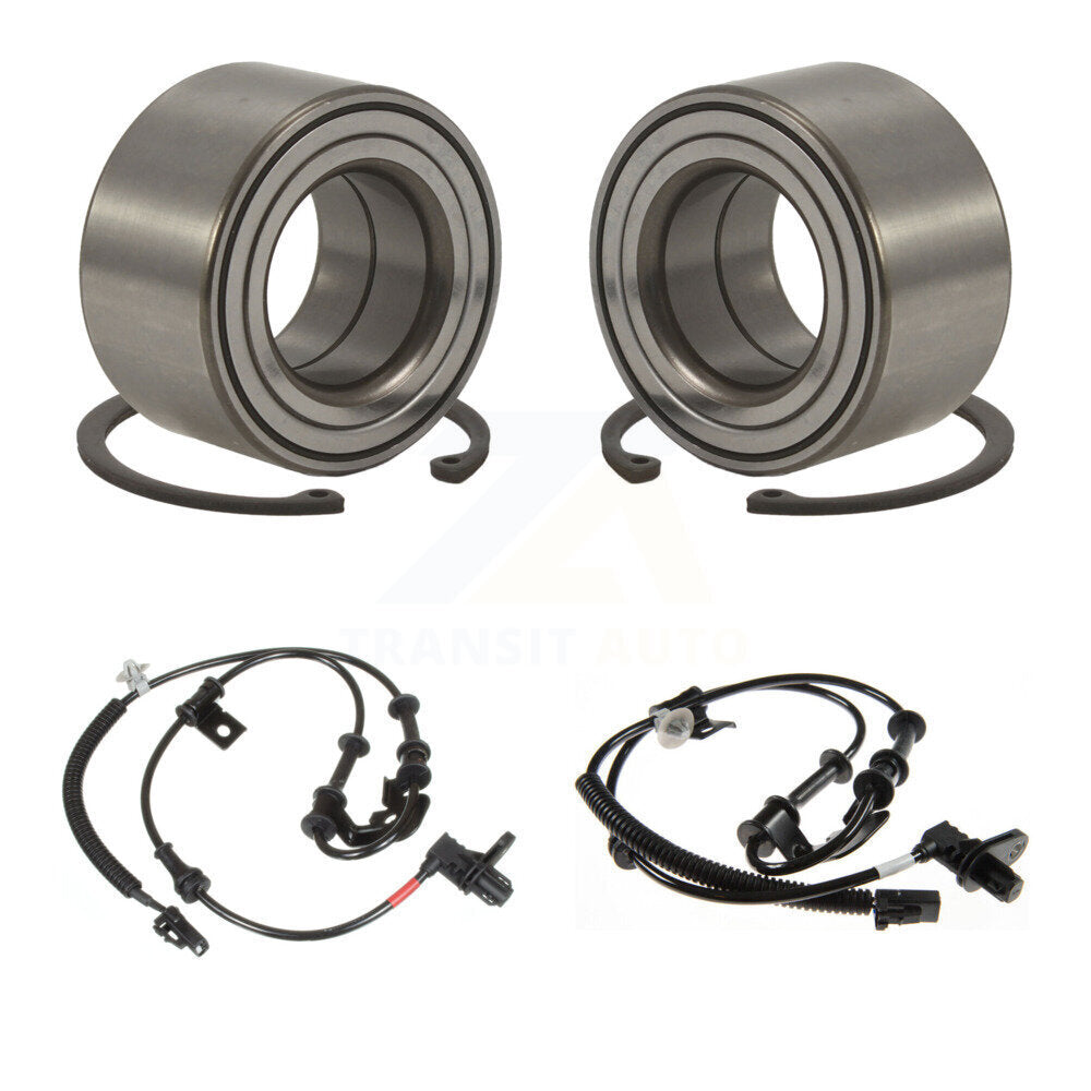 Wheel Bearing & Sensor Front Kit For 12-17 Hyundai Accent 1.6L with 4-Wheel ABS