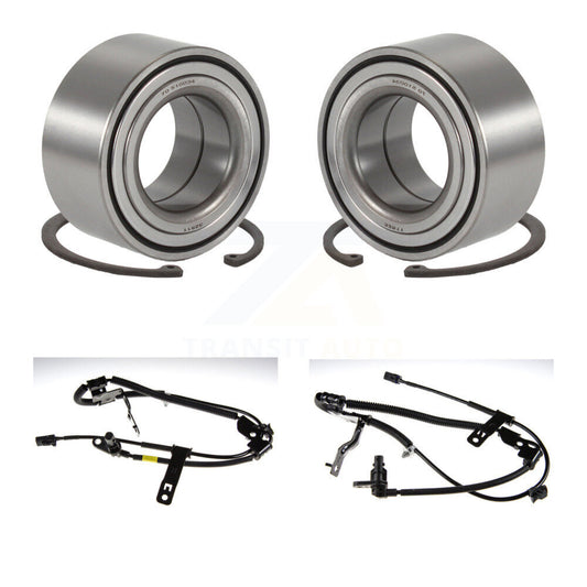 Wheel Bearing & Sensor Front Kit For 07-12 Kia Rondo 2.4L/2.7L with 4-Wheel ABS