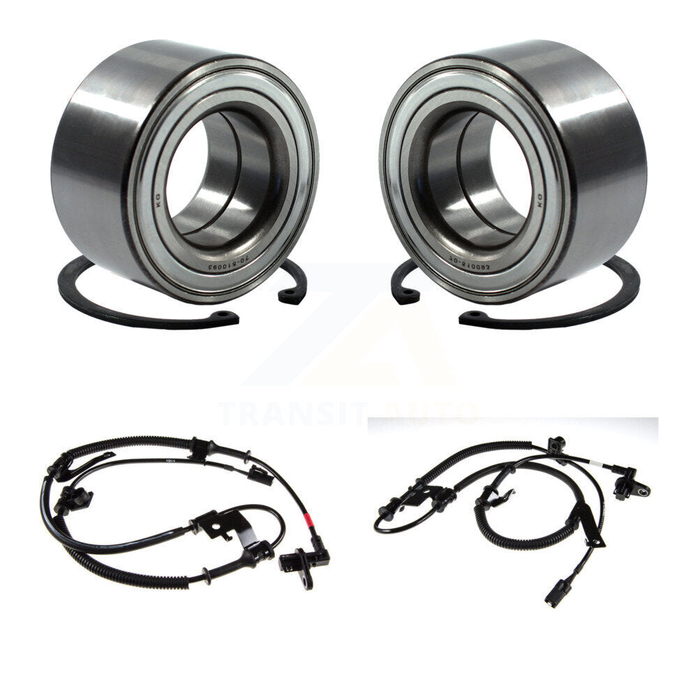 Wheel Bearing And ABS Sensor Front Kit For Kia Soul with Harness